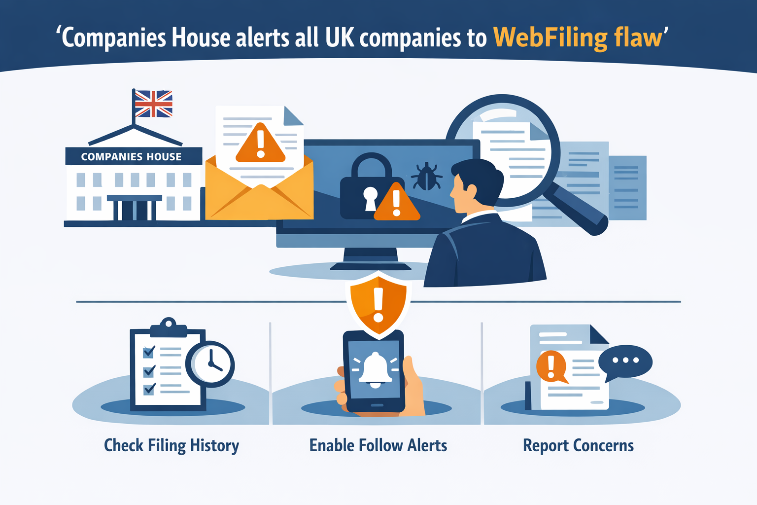 Companies House alerts all UK companies to WebFiling flaw